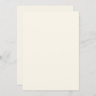 Solid Color Flat Invitations Aankondigingen Kaart