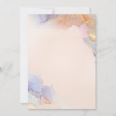 Solid Color Flat Invitations Aankondigingen Kaart (Voorkant)