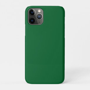 Solid Color: Forest Green iPhone 11 Pro Hoesje
