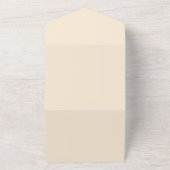 Solid Color Invitations Kaart (Buitenkant)