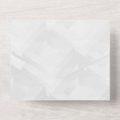 Solid Color Invitations Kaart (Achterkant)