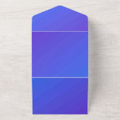 Solid Color Invitations Kaart (Buitenkant)