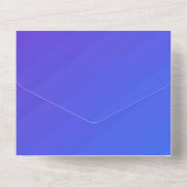 Solid Color Invitations Kaart (Achterkant)