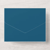 Solid Color Invitations Kaart (Achterkant)