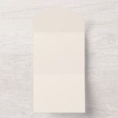 Solid Color Invitations Kaart (Binnen)