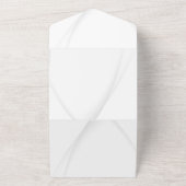 Solid Color Invitations Kaart (Buitenkant)