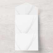 Solid Color Invitations Kaart (Binnen)