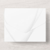 Solid Color Invitations Kaart (Achterkant)