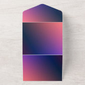 Solid Color Invitations Kaart (Buitenkant)