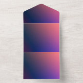 Solid Color Invitations Kaart (Binnen)