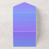 Solid Color Invitations Kaart (Buitenkant)