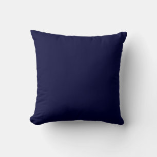 Solid Color Nautical Navy Blue Kussen