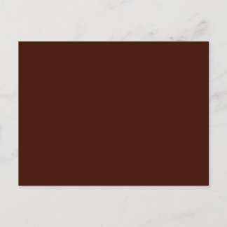Solid Color voor zwart Bean Briefkaart