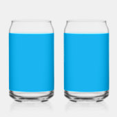 Solid Cyan Blue Background | Summer Minimal Style (Gauche)