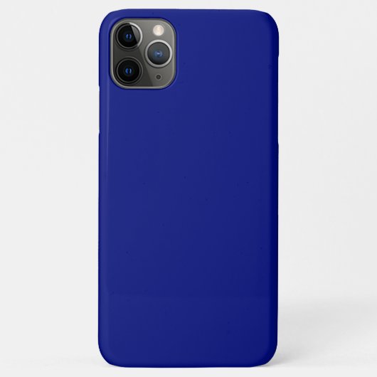 Solid deep blue Case-Mate iPhone case (Achterkant)