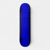 Solid Electric Blue Skateboard (Voorkant)