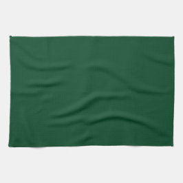 Solid Evergreen Green Kitchen Towel Theedoek