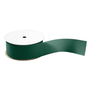 Solid Forest donkergroen Grosgrain Lint