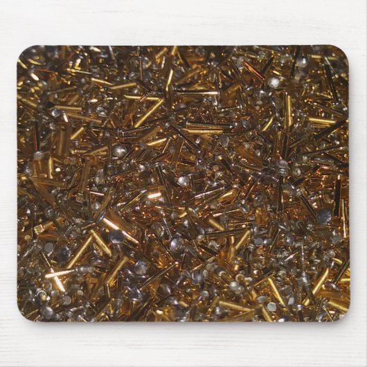 Solid Gold Bars Mouse Mat/Pad Muismat (Voorkant)