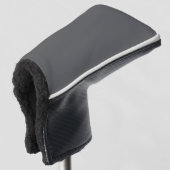 Solid Gray Minimalist Modern Golf Club Head Cover (3/4 voorkant)