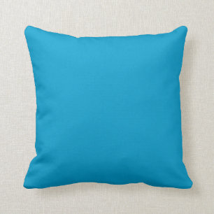 Solid Hawaiian Ocean Blue Sierkussennen Kussen