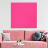 SOLID HOT PINK ACHTERGROND SJABLOON TEXTURE WALLPA CANVAS AFDRUK (Insitu (Woonkamer))