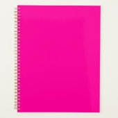 Solid Hot Roze Planner (Voorkant)