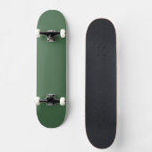 Solid Hunter Green Skateboard (Voorkant)