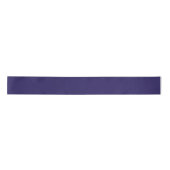 Solid Indigo Blauw Elegant Modern Minimalistisch E Lint (Voorkant)