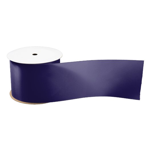 Solid Indigo Blauw Elegant Modern Minimalistisch E Lint (Spoel)