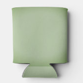 Solid Jade Green Celadon Blikjeskoeler (Achterkant)