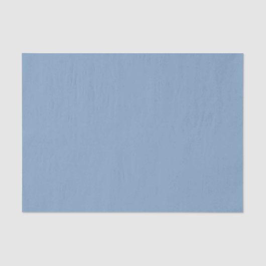 Solid kleurengewoon dusty blauw pastel tissuepapier (Voorkant)