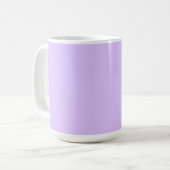 Solid Lavender Koffiemok (Voorkant links)