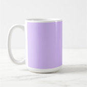 Solid Lavender Koffiemok (Links)