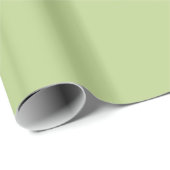 Solid Light Green Cadeaupapier (Rol Hoek)
