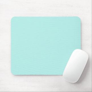 Solid light turquoise muismat