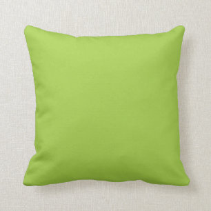 Solid Lime Green Sierkussen