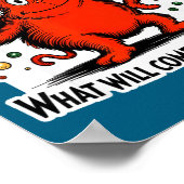 Solid Liquid Gas What Will Come Out Of My As Funny Poster (Hoek)