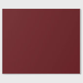 Solid Maroon, gekleurd Cadeaupapier (Vlak)