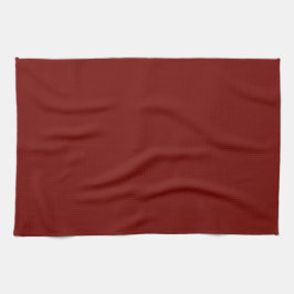 Solid Maroon Red Kitchen Towel Theedoek