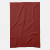 Solid Maroon Red Kitchen Towel Theedoek (Verticaal)