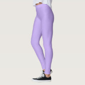 Solid Mauve Decor op Leggings (Links)