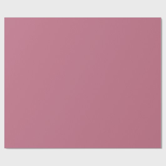 Solid Mauve Pink Cadeaupapier (Vlak)