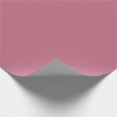 Solid Mauve Pink Cadeaupapier (Hoek)