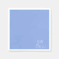 Solid Medium Blauwe Lelie van de Vallei Custom