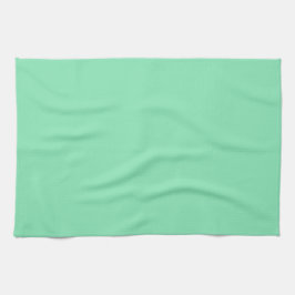 Solid Mint Green Kitchen Towel Theedoek