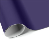 Solid Navy Blue Cadeaupapier (Rol Hoek)