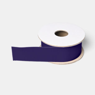 Solid Navy Blue Grosgrain Lint