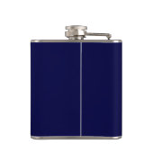 Solid Navy Blue Heupfles (Achterkant)