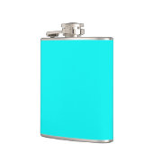 Solid neon heldere aqua heupfles (Links)